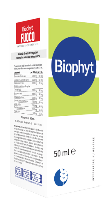 BIOPHYT FUOCO 50 ML SOLUZIONE IDROALCOLICA - farmachicca