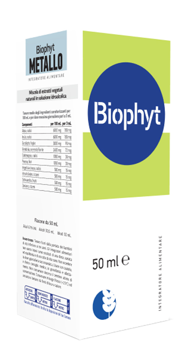 BIOPHYT METALLO 50 ML SOLUZIONE IDROALCOLICA - farmachicca