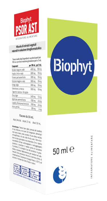 BIOPHYT PSOR AST 50 ML SOLUZIONE IDROALCOLICA - farmachicca