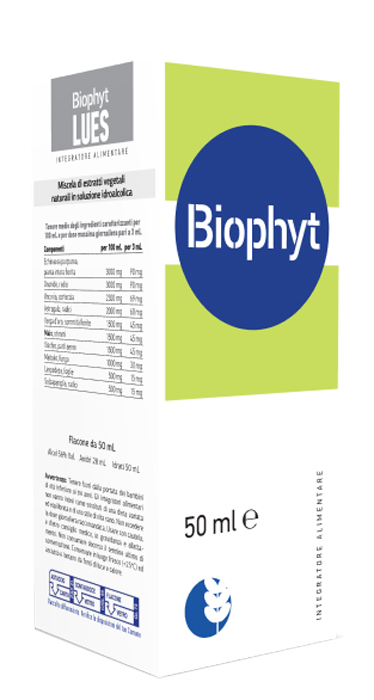 BIOPHYT LUES 50 ML SOLUZIONE IDROALCOLICA - farmachicca