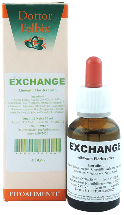 EXCHANGE GOCCE 30 ML - farmachicca
