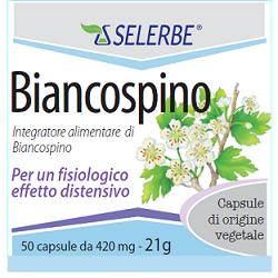 BIANCOSPINO ESTRATTO SECCO TITOLATO 50 CAPSULE - farmachicca