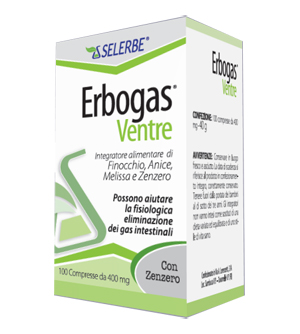 ERBOGAS VENTRE 100 COMPRESSE - farmachicca