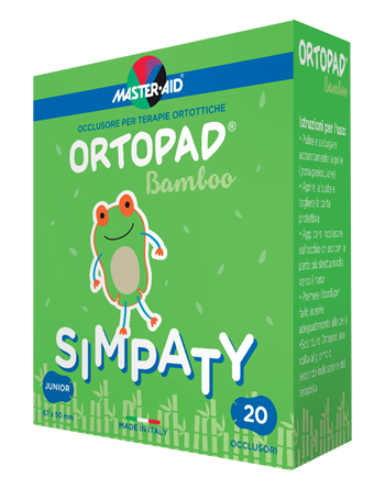 CEROTTO OCULARE PER ORTOTTICA ORTOPAD SIMPATY REGULAR 5,7X8,2 20 PEZZI - farmachicca