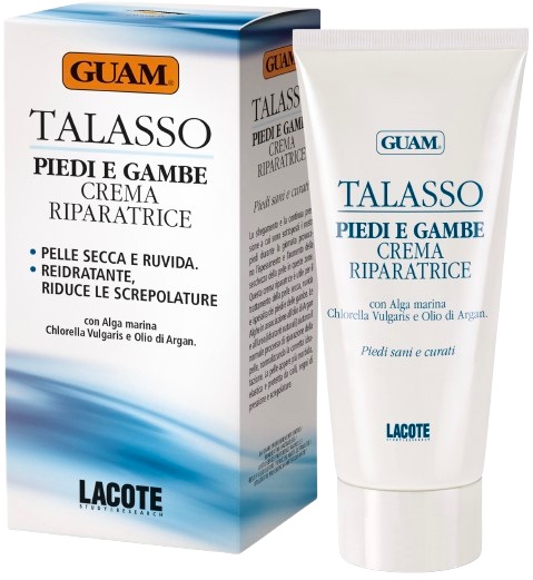 GUAM TALASSO PODOS CREMA RIPARATRICE PER PIEDI E GAMBE 100 ML - farmachicca
