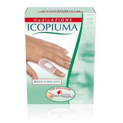 BENDA ICOPIUMA A COMPRESSIONE FISIOLOGICA RETE DITO CAL 1 1 PEZZO CON APPLICATORE - farmachicca