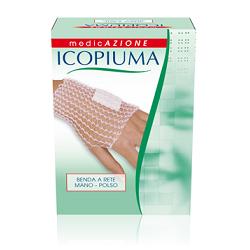 BENDA ICOPIUMA A COMPRESSIONE FISIOLOGICA PER MANO E POLSO CAL 3 1 PEZZO - farmachicca