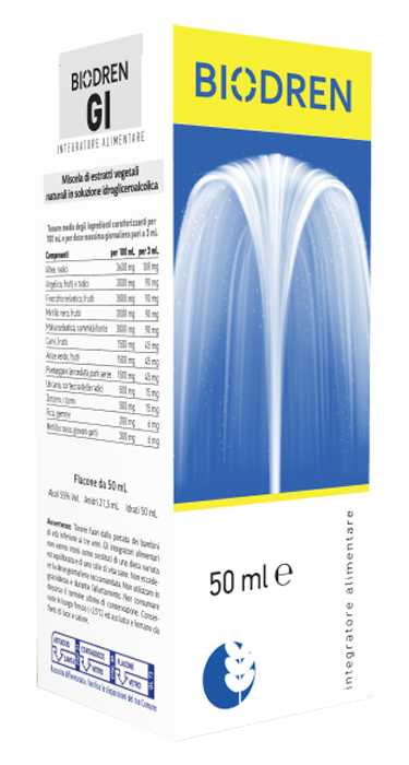 BIODREN GIALLO SOLUZIONE IDROALCOLICA 50 ML FLACONE - farmachicca