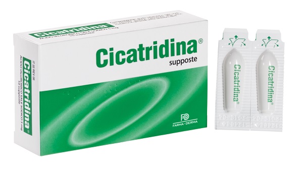 CICATRIDINA SUPPOSTE 10 PEZZI - farmachicca