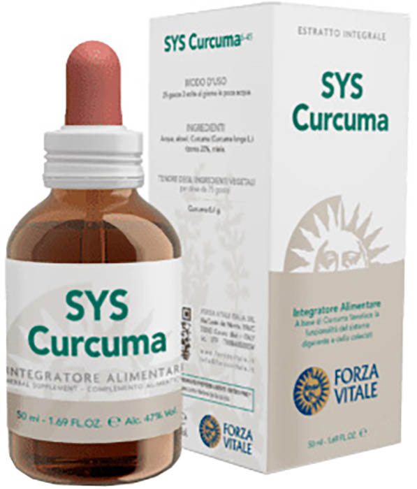 SYS CURCUMA GOCCE 50 ML - farmachicca