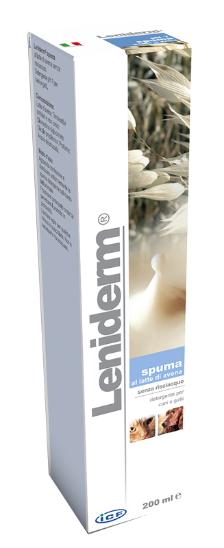 LENIDERM SPUMA DETERGENTE 200 ML - farmachicca
