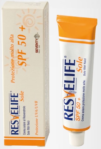 RESVELIFE SOLE TOT CR SPF50 30 - farmachicca