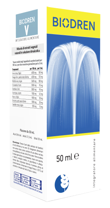 BIODREN V 50 ML - farmachicca