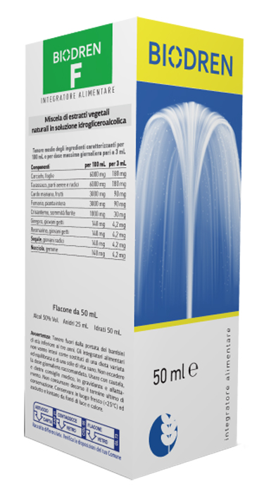 BIODREN F 50 ML SOLUZIONE IDROALCOLICA - farmachicca