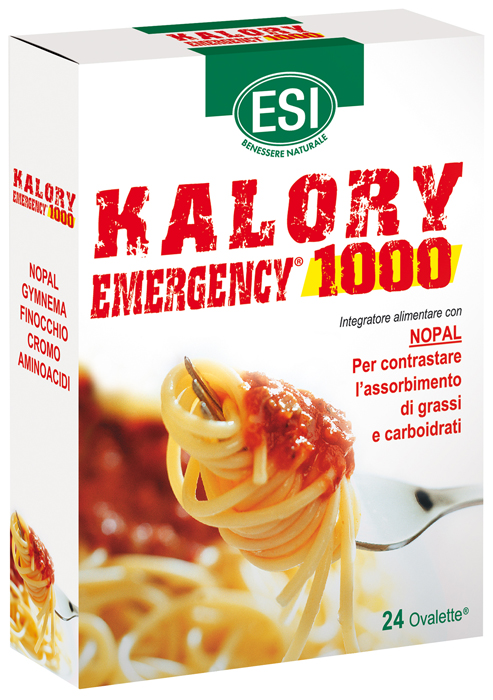 ESI KALORY EMERGENCY 1000 24 OVALETTE - farmachicca
