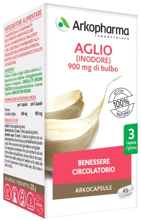 ARKO CAPSULE AGLIO 45 CAPSULE - farmachicca