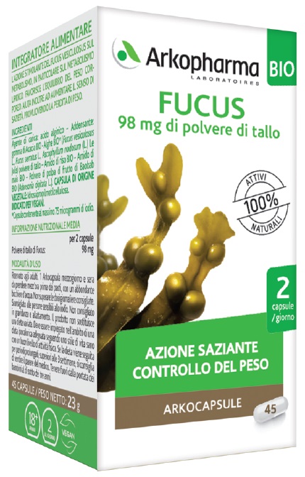ARKO CAPSULE FUCUS BIO 45 CAPSULE - farmachicca