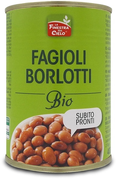 FAGIOLI BORLOTTI PRONTI BIO - farmachicca