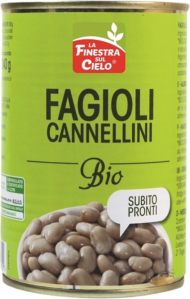 FAGIOLI CANNELLINI PRONTI BIO 400 G - farmachicca