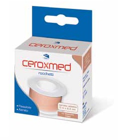 CEROTTO IN ROCCHETTO CEROXMED AERATO IN TESSUTO ROSA 500X2,50 CM 1 PEZZO - farmachicca