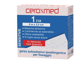 GARZA CEROXMED FIX MISURA 500X2,5 CM 1 PEZZO - farmachicca