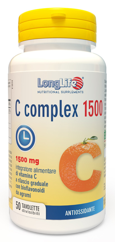 LONGLIFE C COMPLEX 1500 T/R 50 TAVOLETTE - farmachicca