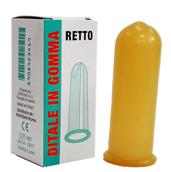 DITALE IN GOMMA RETTO 4 - farmachicca