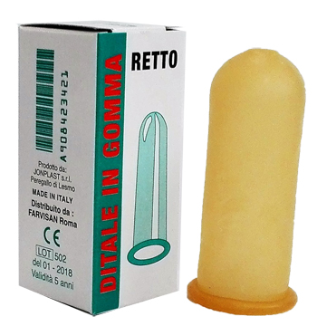 DITALE IN GOMMA RETTO 5 - farmachicca