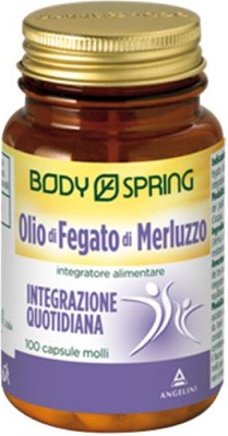 BODY SPRING OLIO MERLUZZO 100 CAPSULE - farmachicca