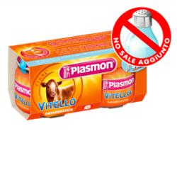 PLASMON OMOGENEIZZATO VITELLO 120 G X 2 PEZZI - farmachicca