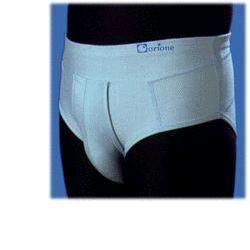ORIONE 515 CINTOSLIP ERNIARIO UOMO APERTO CON PELOTTE IN COTONE BIANCO 7 - farmachicca