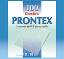 GARZA PRONTEX CAMBRIC 10X10CM 100 PEZZI - farmachicca