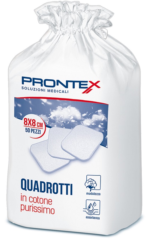 COTONE IDROFILO PRONTEX QUADROTTI - farmachicca