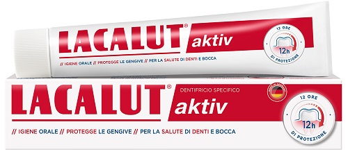 LACALUT AKTIV DENTIFRICIO 75 ML - farmachicca