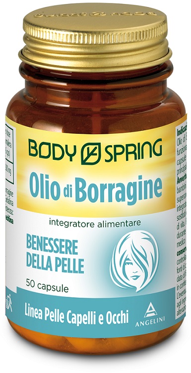 BODY SPRING OLIO DI BORRAGINE 50 CAPSULE MOLLI - farmachicca