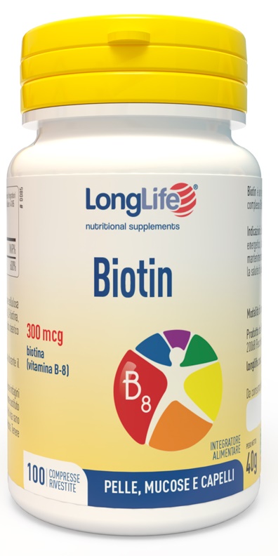 LONGLIFE BIOTIN 100 COMPRESSE - farmachicca