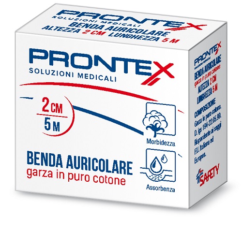 PRONTEX BENDA AURICOLARE 2 CM - farmachicca