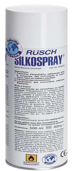 LUBRIFICANTE PER CATETERE SILKOSPRAY IN FLACONE 500ML - farmachicca