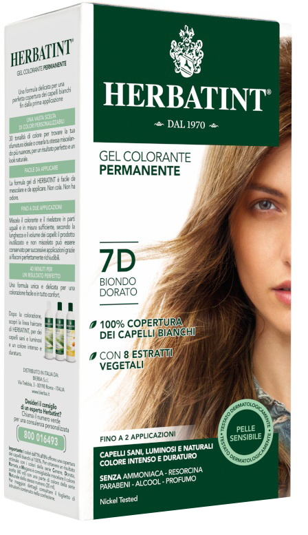 HERBATINT 7D BIONDO DORATO 150 ML - farmachicca