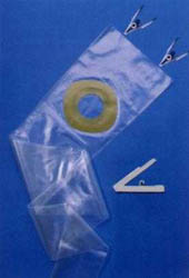 SACCA MONO PEZZO PER IRRIGAZIONE CON BARRIERA PROTETTIVA A PROTEZIONE TOTALE SVILUPPATA SULLA TECNOLOGIA STOMAHESIVE IRIDRESS 19/50MM 10 PEZZI - farmachicca