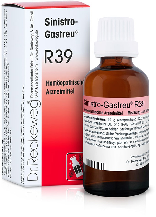 RECKEWEG R39 GOCCE 22 ML - farmachicca