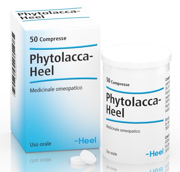 HEEL PHYTOLACCA 50 COMPRESSE - farmachicca
