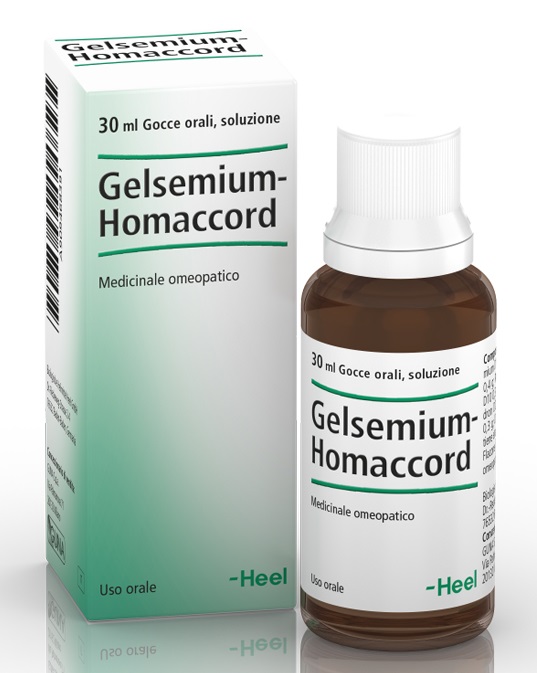 HEEL GELSEMIUM HOMACCORD GOCCE 30 ML - farmachicca