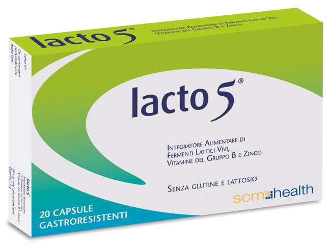LACTO 5 20 CAPSULE - farmachicca