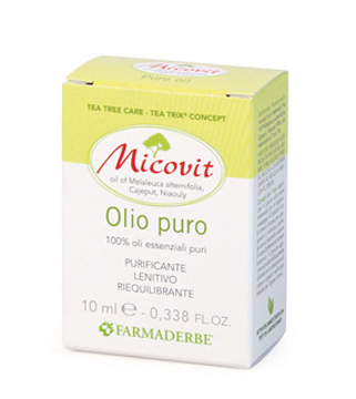 Farmaderbe Micovit olio Purificante Lenitivo Riequilibrante 10ml - farmachicca