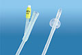 CATETERE FOLEY IN LATTICE SILICONATO PUNTA NELATON A 3 VIE CON PALLONCINO 5-15ML DIAMETRO CH18 6,00MM LUNGHEZZA 40CM - farmachicca