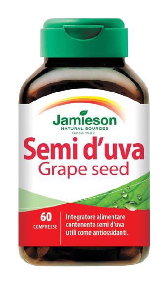 SEMI UVA GRAPE SEED JAMIESON 60 COMPRESSE - farmachicca