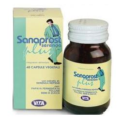 SANAPROST SERENOA PLUS 48 CAPSULE - farmachicca