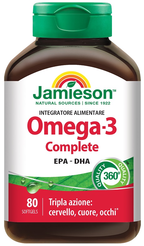 OMEGA 3 COMPLETE JAMIESON 80 PERLE - farmachicca