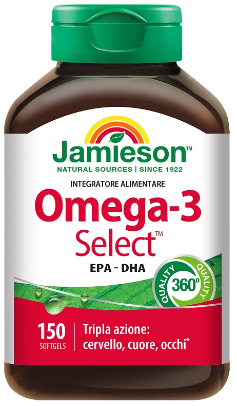 OMEGA-3 SELECT JAMIESON 150 PERLE - farmachicca